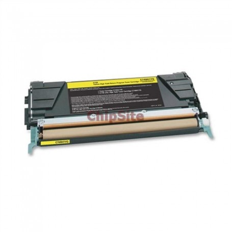 Lexmark  C746/C748 Yellow C746A1YG Toner Compativel