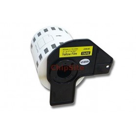 Brother DK22606 Yellow Etiqueta Compativel
