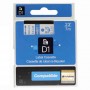 DYMO 45011 Blue/Transparent Fita Laminada Compatível