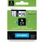DYMO 45013 Black/White Fita Laminada Compatível