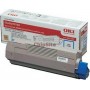 OKI 43872307 Cyan Tonner