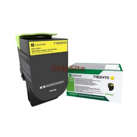 Lexmark 71B2HY0 Yellow Toner