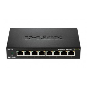 D-Link DGS-108 8-port 10/100/1000Mbps Gigabit Switch