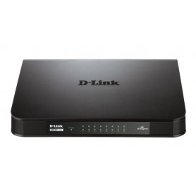 D-Link GO-SW-16G 16-Port 10/100/1000Mbps Gigabit Ethernet Easy Desktop Switch