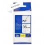 Brother TZeFX261 Fita Black/White Original