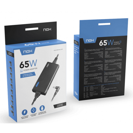 Carregador Universal Nox Notebook Slim 65W
