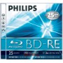 PHILIPS Blu-Ray ReWritable 25GB 2x Jewel Case (5 uni.)