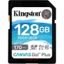 SD Kingston Canvas Go Plus C10 UHS-I U3 V30 128GB