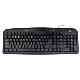 Teclado Ewent multimedia PT USB