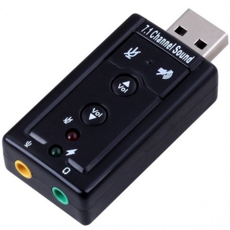 Placa de Som USB Ewent 7.1
