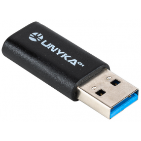 Adaptador Unyka USB 3.0 para USB-C