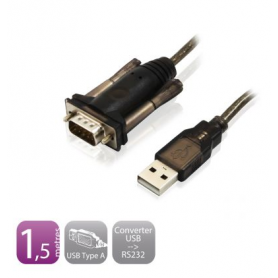 Adaptador Ewent  USB 2.0 para Serial (RS232)
