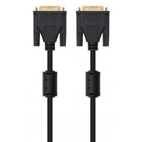 Ewent Cabo DVI-D para DVI-D Macho / Macho Dual 1.8m