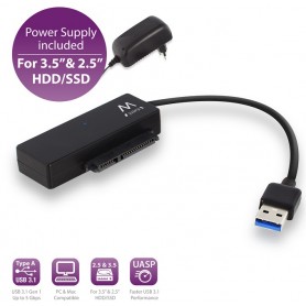 Ewent Adaptador SATA 2.5" / 3.5"  USB 3.1