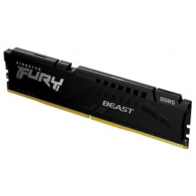 Kingston 16GB DDR5 4800MHz Fury Beast Black