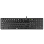 Teclado Genius SlimStar KB-126 Black USB