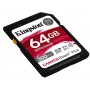 SD Kingston SDXC Canvas React Plus UHS-II 64GB