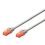Ewent Cabo Rede Cat.6 U/UTP 5.0m cinza