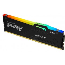 Kingston 8GB DDR5 6000 MHz Fury Beast Black RGB