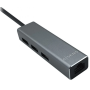 Aisens Hub USB 3.0 com 3 portas USB + porta RJ45 Gigabit