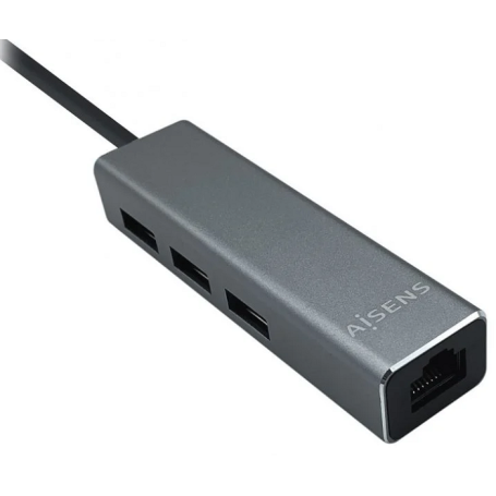 Aisens Hub USB 3.0 - 3 portas + 1 porta RJ45