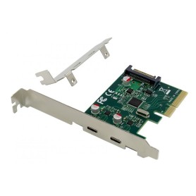 Placa/adaptador Conceptronic 2 Port USB 3.2 Gen 2 Type-C PCIe Card