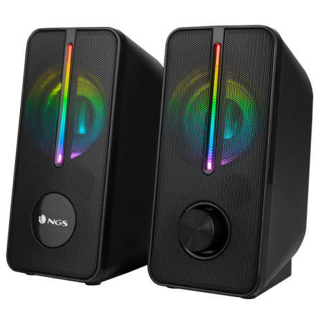Coluna NGS Gaming 2.0  Luzes RGB