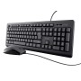 Teclado e Rato Trust Basics Set PT