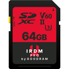 Goodram IRDM PRO SD Card 64GB UHS II V60