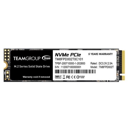 SSD Team Group MP33 PRO 2TB GB M.2 PCIe NVMe