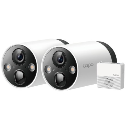 Câmera de Segurança TP-Link Smart Wire-Free, 2 Camera System, Exterior IP65