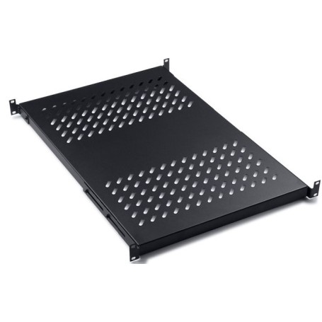 Prateleira 1U ajustável para rack Phasak 1000 Preta