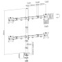 Ewent Suporte Monitor 4 monitor 13"-32"