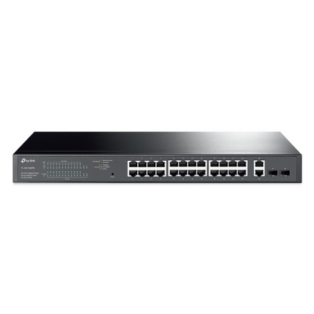 TP-Link Switch 28 Portas Gigabit Easy Smart  with 24 Portas  PoE+