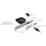 TP-Link TX201  2.5 Gigabit PCI Express Network PCIe 2.1 ×1