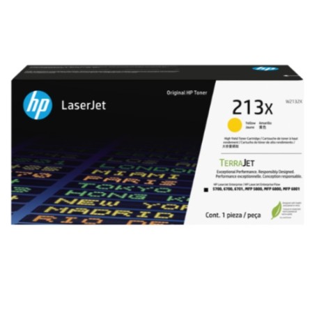 Toner HP 213X (W2132X) Yellow