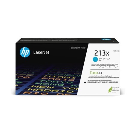 Toner HP 213X (W2131X) Cyan