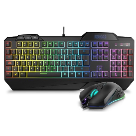 Teclado NOX Krom Krusher RGB Kit PT