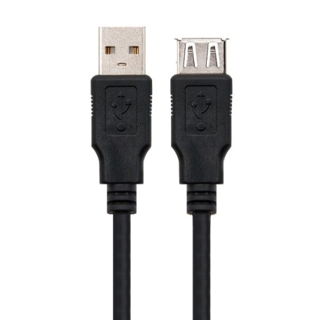 Nanocable Cabo Extensão USB 2.0 Macho /Fêmea 3.0m