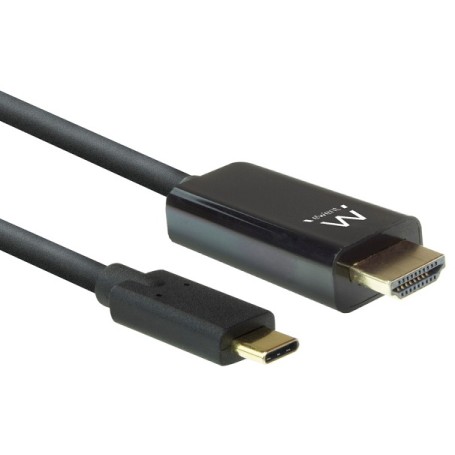 Cabo Ewent USB-C para HDMI 4K/60Hz 2m Preto