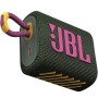 Coluna Portátil JBL GO 3 Bluetooth Verde/Rosa