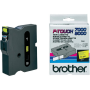 Brother TX641 Fita laminada Black / Yellow Original