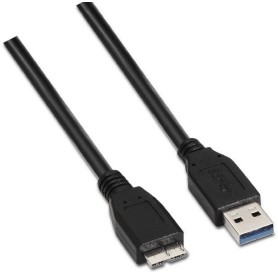 Cabo Aisens USB 3.0 Tipo A Macho a Micro B Macho 1m