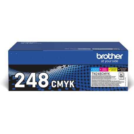 Brother TN248VAL Pack 4 Cores (BK / C / M / Y)
