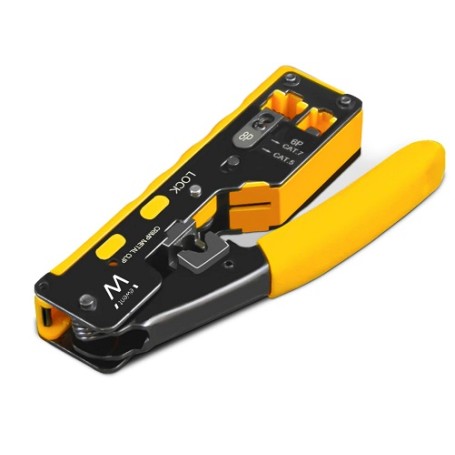 Alicate de Crimpagem Ewent para CAT.5e/CAT.6/CAT.6A/CAT.7 e RJ11/12/