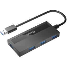 Hub Equip 4 Port USB 3.2 c/ Adaptador USB-C