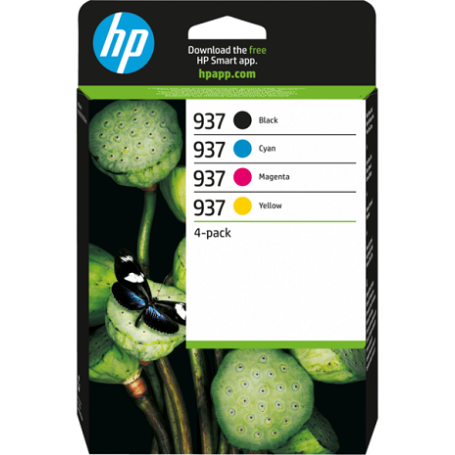 HP 937 Pack 4 Tinteiros (CMYK)